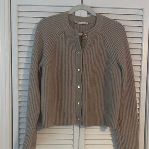 Abercrombie & Fitch Taupe Cardigan Sweater